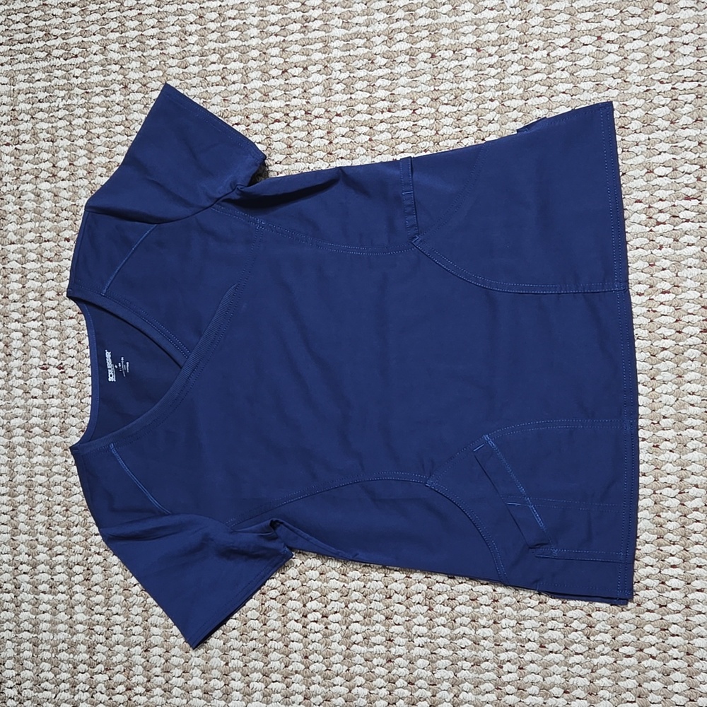 Scrubstar Scrubs Small Scrub Blue Shirt Top